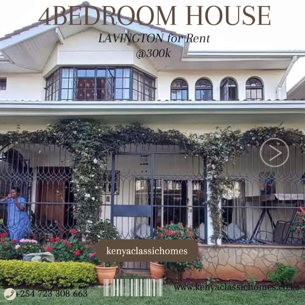 Elegant 4-Bedroom All En Suite House for Rent in Westlands